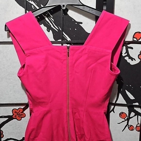 Roland‎ Mouret x Banana Republic Pink Sleeveless Dress Size 2 - Picture 5 of 9